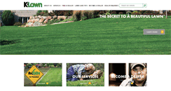 Desktop Screenshot of k-lawn.com